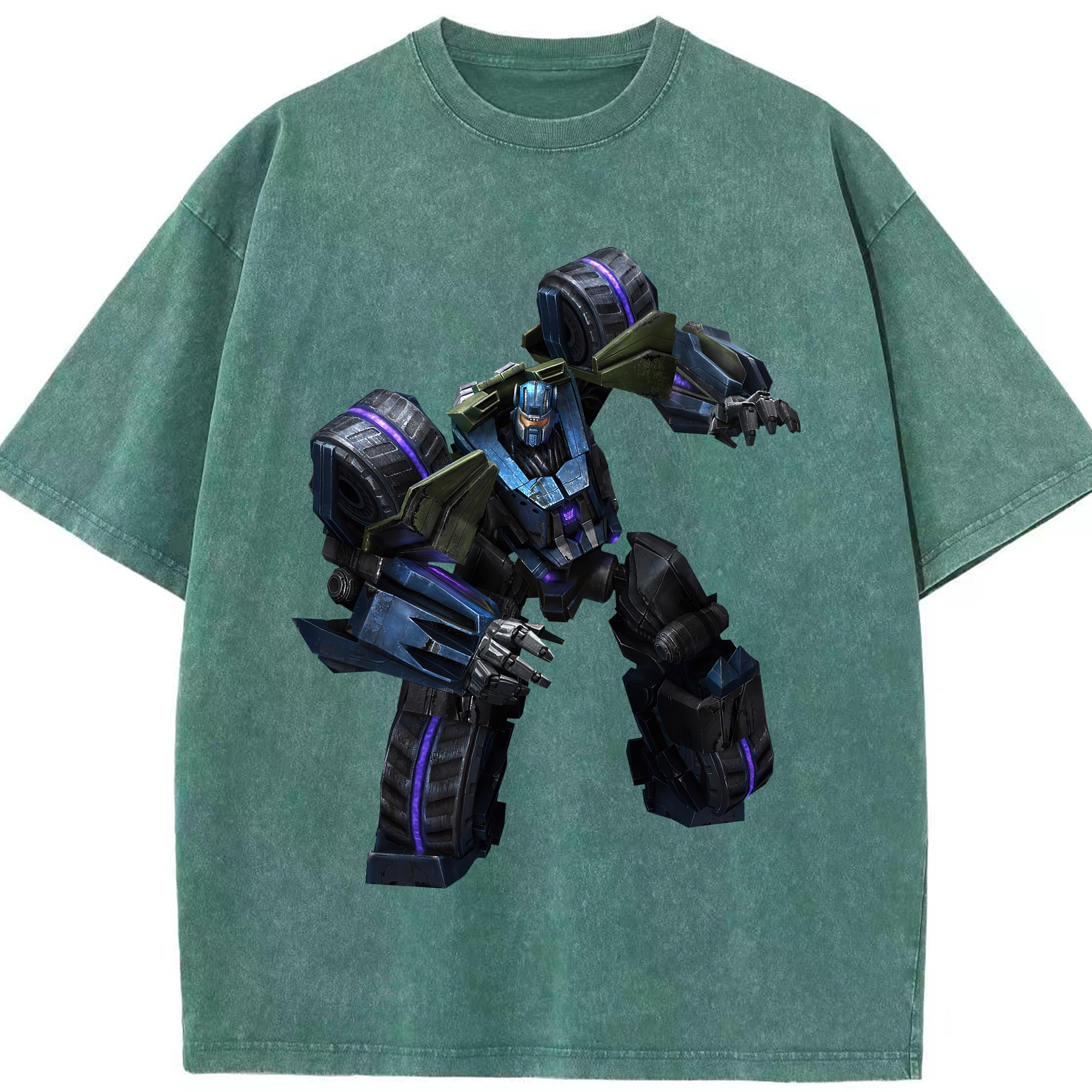 （画像用） Transformers トランスフォーマー 綿100% ヴィンテージ風 半袖Tシャツ（フロントプリント）